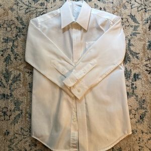 White Lord and Taylor childrens button down.